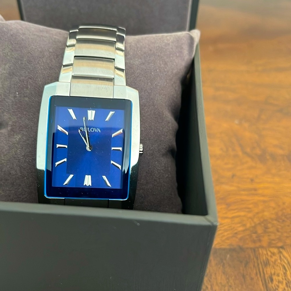 Bulova Men’s Classic Rectangle